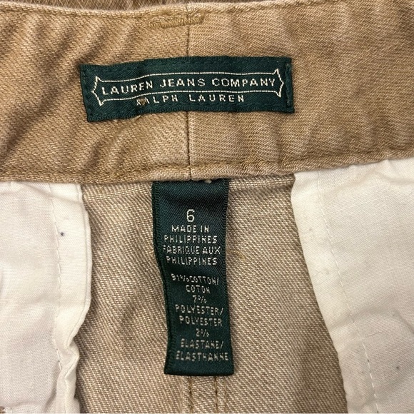 LAUREN JEANS COMPANY Vintage Denim Pencil Skirt in Camel - Picture 6 of 6